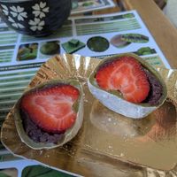 Daifuku mochi at Moko's Matcha in Milan