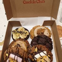 Too good to go box  just £6 for 6 cookies. at The After School Cookie Club - Victoria Arcade in South West London