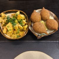 Kibbe + batata   at Le Mir Comida Arabe in Foz Do Iguacu