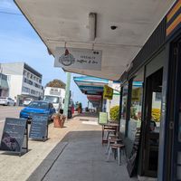 Highway frontage at Cassowary Café in Belmont