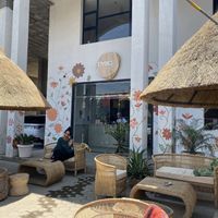 Front  at DYSC Cafe in Lusaka