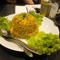 Vegan yakimeshi at Taisho Sushi in Curitiba