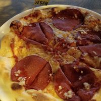 Pizza Pepperoni at Vapiano - Wien Mitte in Vienna