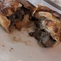 Mushroom 🍄 pie was tasty €8.50 at AMS - Salon Deli in Amsterdam