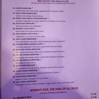 Vegetable curries can (almost) all be vegan at Cafe Goa in Waterford