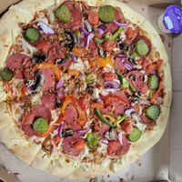 Custom Vegan Pizza at Domino's Pizza in Bangor
