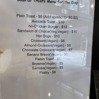Breakfast options   at SoulFull TrEats  in North Sydney
