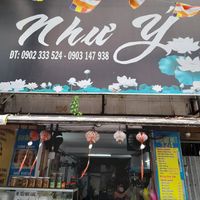 Sign outside at Như Ý in Ho Chi Minh City