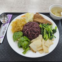 Signature bento 招牌便當 NT$ 110 at Bilodeau Village Organic Farm in Taoyuan