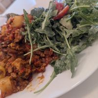 Spicy vegan hash at Aalia's in Oak Bluffs