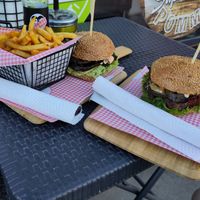 Burger with Tofu and grilled vegetables at 3 B's (Breakfast Burger Barbecue) Bremen in Bremen
