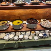 The buffet selection at Hoa Gom - Plant-Based Café & Vegan House in Da Nang