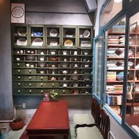 Outdoor seating at Hoa Gom - Plant-Based Café & Vegan House in Da Nang