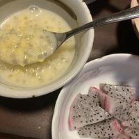 dessert and fruit  at Hoa Gom - Plant-Based Café & Vegan House in Da Nang