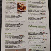 Carta at La Huella Vegana - Food Stand in Valladolid