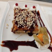 Tarta Sweet Jarama at La Huella Vegana - Food Stand in Valladolid