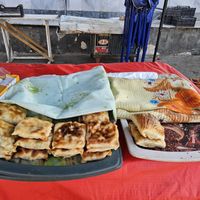 Bichak (don't confuse with Somsa in this region) at Siyob Bozor in Samarkand