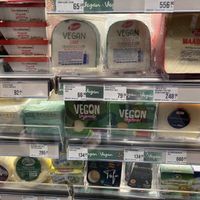 Vegan cheese  at Macrocenter in Kas