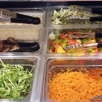 More of salad bar at TrueNorth Health Center in Santa Rosa