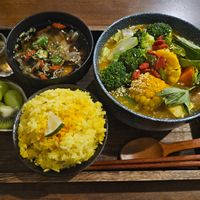 Curry set menu at sunsuncoffee - 森森咖啡 in Taitung