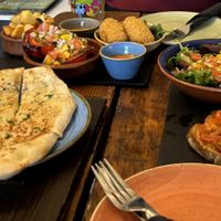 Vegan Spanish tapas at Hop In Beer & Gin in Brecon