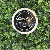 Logo  at The Teaspot & Juice Lounge in St Croix