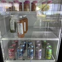 Juices to go  at The Teaspot & Juice Lounge in St Croix