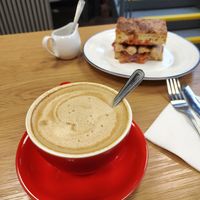 Oat Milk Cappuccino at Alterna in Birmingham