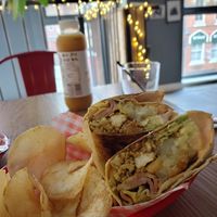 Breakfast burrito 😍 at Alterna in Birmingham