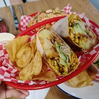 Breakfast burrito at Alterna in Birmingham