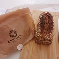 Bread with Quinoa and rye. at Terço do Meio in Ericeira