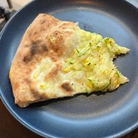 Pizza dajana, creamy and delicious   at L'artigiano Cafe & Restaurant. in Edinburgh