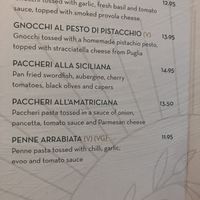 Penne Arrabiata  at L'artigiano Cafe & Restaurant. in Edinburgh