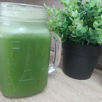 The detox cucumber, ginger, and pineapple juice is a must-try.
Freshly prepared

Detox/ anti-inflammatory/ good for digestion at Maison des Crêpes in Grand Baie