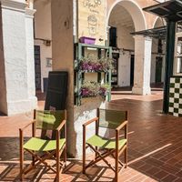 Seating  at Catame Açaiteria  in Menorca