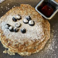 Vegan pancakes!  at Moondog Cafe & Bakery in Mancos