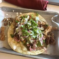 Blackened jerk vegan chicken  at The Dream Tacos in Plano