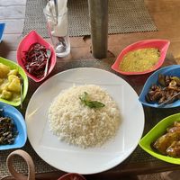 Vegetable Curry  at Sigiriya Wew Thawulla Restaurant in Sigiriya