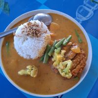 Nasi Katzu Curry 🧡 at WOW Vegan Cafe in Denpasar