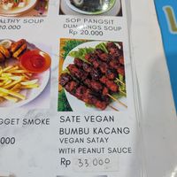  at WOW Vegan Cafe in Denpasar