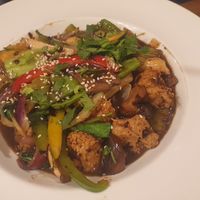 Blackbean yum! at Vegan Heaven in Fitzroy