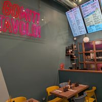 inside at Fresca Pasta Club in Milan