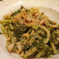 Strozzapreti with cime di rapa at Fresca Pasta Club in Milan