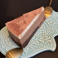 raw tiramisu cake  at VERDE in Malmo