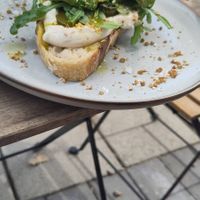 Avocado on toast at VERDE in Malmo