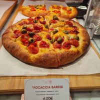 Focaccia at MXP - Pizza Flor - T1 in Ferno