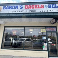   at Baron's Bagels in Brick