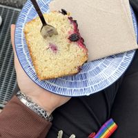 veganer beerenkuchen  at quartier.west in Klagenfurt