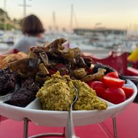 Terrace View at Monsieur Brun in Cassis