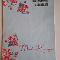 Menu at Molo Rouge in Wunsiedel